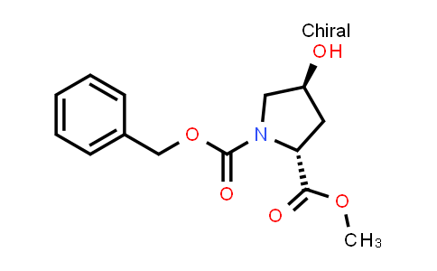 (2R,4S)-1-Benzyl 2-methyl 4-hydroxypyrrolidine-1,2-dicarboxylate