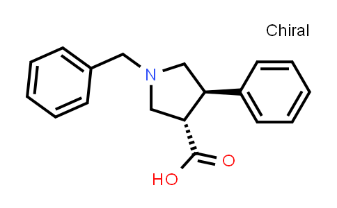 trans-1-Benzyl-4-phenylpyrrolidine-3-carboxylic acid