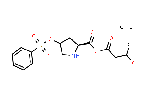 3-Hydroxybutanoic (2S)-4-((phenylsulfonyl)oxy)pyrrolidine-2-carboxylic anhydride