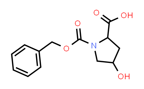 1-((Benzyloxy)carbonyl)-4-hydroxypyrrolidine-2-carboxylic acid