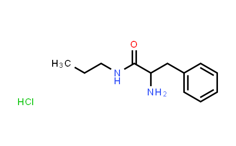 2-Amino-3-phenyl-N-propylpropanamide hydrochloride