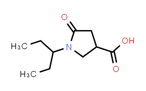 5-Oxo-1-(pentan-3-yl)pyrrolidine-3-carboxylic acid