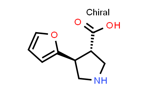 (3S,4S)-4-(Furan-2-yl)pyrrolidine-3-carboxylic acid