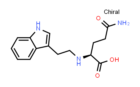 (S)-2-((2-(1H-Indol-3-yl)ethyl)amino)-5-amino-5-oxopentanoic acid