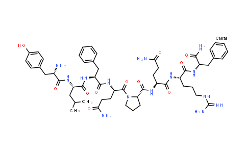 L-Tyrosyl-L-leucyl-L-phenylalanyl-L-glutaminyl-L-prolyl-L-glutaminyl-L-arginyl-L-phenylalaninamide