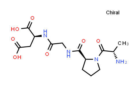 (S)-2-(2-((S)-1-((S)-2-Aminopropanoyl)pyrrolidine-2-carboxamido)acetamido)succinic acid