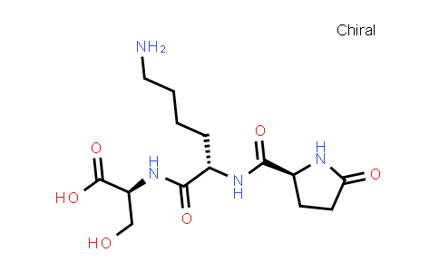 (S)-2-((S)-6-Amino-2-((S)-5-oxopyrrolidine-2-carboxamido)hexanamido)-3-hydroxypropanoic acid