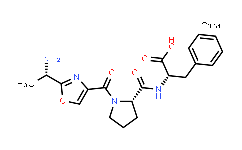 1-[[2-[(1S)-1-Aminoethyl]-4-oxazolyl]carbonyl]-L-prolyl-L-phenylalanine