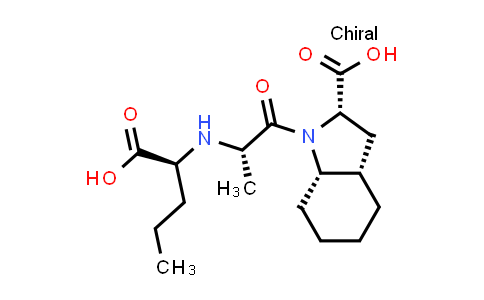 (2S,3aS,7aS)-1-((S)-2-(((S)-1-Carboxybutyl)amino)propanoyl)octahydro-1H-indole-2-carboxylic acid