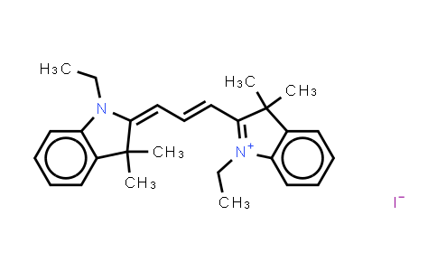 Cy3 Di Et ;1,1'-DIETHYL-3,3,3',3'-TETRAMETHYLINDOCARBOCYANINE IODIDE