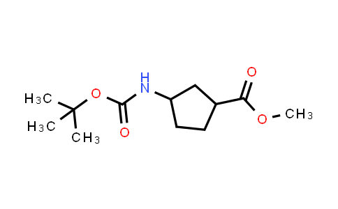 Methyl 3-((tert-butoxycarbonyl)amino)cyclopentanecarboxylate