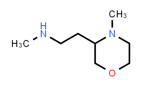 3-Morpholineethanamine, N,4-dimethyl-