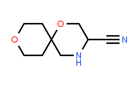 1,9-Dioxa-4-azaspiro[5.5]undecane-3-carbonitrile