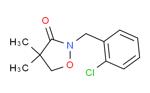 2-(2-Chlorobenzyl)-4,4-dimethylisoxazolidin-3-one