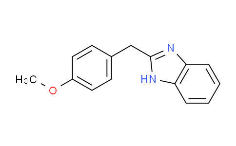 2-[(4-Methoxyphenyl)methyl]-1H-1,3-benzodiazole