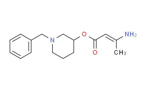 1-Benzylpiperidin-3-yl 3-aminobut-2-enoate