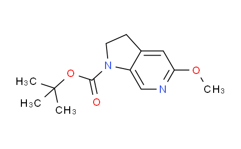 tert-Butyl 5-methoxy-2,3-dihydro-1H-pyrrolo[2,3-c]pyridine-1-carboxylate
