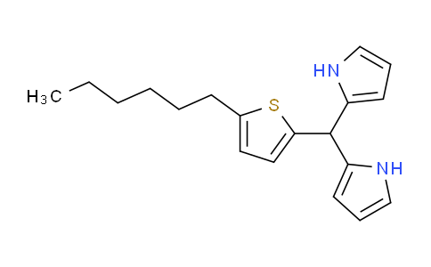 2,2'-((5-hexylthiophen-2-yl)methylene)bis(1H-pyrrole)