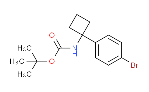 Tert-Butyl1-(4-Bromophenyl)cyclobutylcarbamate