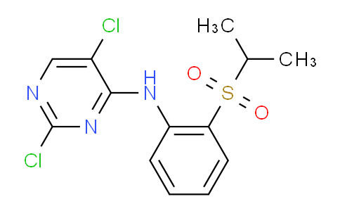4-Pyrimidinamine, 2,5-dichloro-N-[2-[(1-methylethyl)sulfonyl]phenyl]-