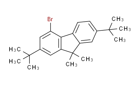 2,7-ditertbutyl-4-bromo-9,9-dimethylfluorene