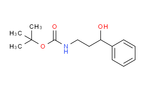 tert-butyl 3-hydroxy-3-phenylpropylcarbamate
