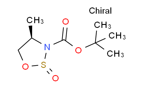 tert-butyl (4R)-4-methyl-1,2,3-oxathiazolidine-3-carboxylate 2-oxide