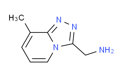 (8-methyl-[1,2,4]triazolo[4,3-a]pyridin-3-yl)methanamine