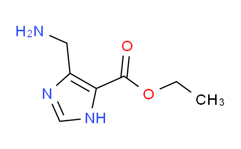 Ethyl 4-(aminomethyl)-1H-imidazole-5-carboxylate