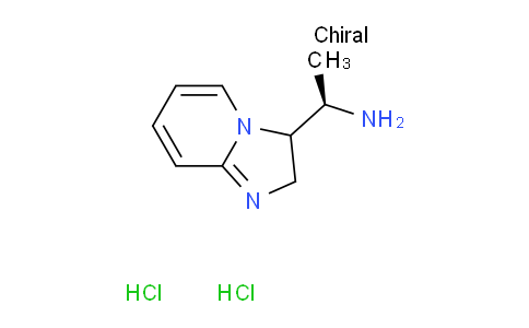 (1R)-1-(2,3-dihydroimidazo[1,2-a]pyridin-3-yl)ethan-1-amine dihydrochloride