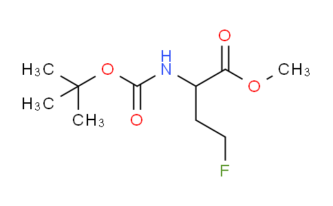 methyl 2-(tert-butoxycarbonylamino)-4-fluorobutanoate