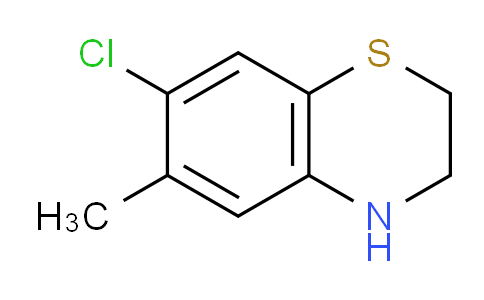 7-Chloro-6-methyl-3,4-dihydro-2H-benzo[b][1,4]thiazine