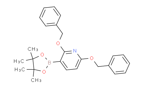Pyridine, 2,6-bis(phenylmethoxy)-3-(4,4,5,5-tetramethyl-1,3,2-dioxaborolan-2-yl)-