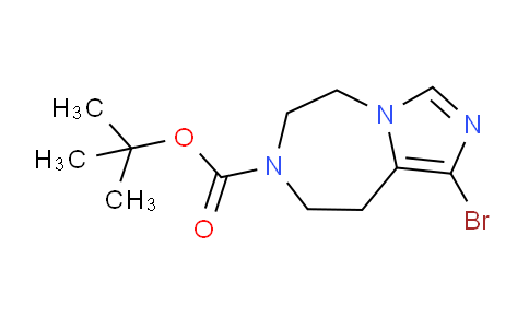 1-Bromo-4,5,7,8-Tetrahydro-2,3A,6-Triaza-Azulene-6-Carboxylic Acid Tert-Butyl Ester