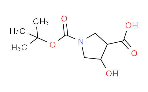 1-[(tert-Butoxy)carbonyl]-4-hydroxypyrrolidine-3-carboxylic acid