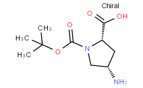 90118 - (2S,4S)-1-Boc-4-Aminopyrrolidine-2-carboxylic acid | CAS 132622-66-3