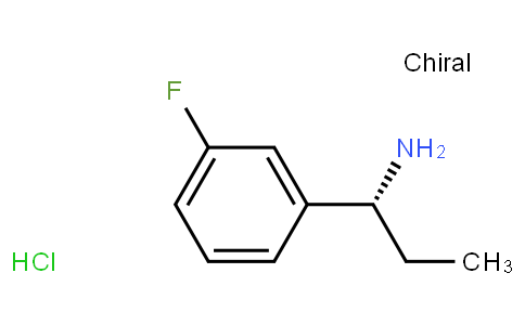 91120 - (R)-1-(3-Fluorophenyl)propan-1-amine hydrochloride | CAS 1168139-41-0