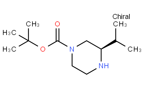 81908 - (R)-1-Boc-3-Isopropylpiperazine | CAS 928025-63-2