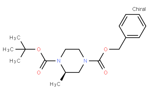 81916 - (R)-4-Benzyl 1-Boc-2-methylpiperazine-4-carboxylate | CAS 128102-16-9