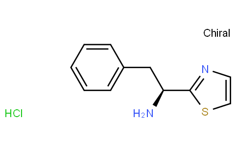 91811 - (S)-2-phenyl-1-(thiazol-2-yl)ethanaMine hydrochloride | CAS 135383-60-7