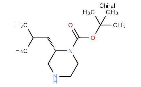 81830 - (S)-tert-Butyl 2-isobutylpiperazine-1-carboxylate | CAS 674792-06-4