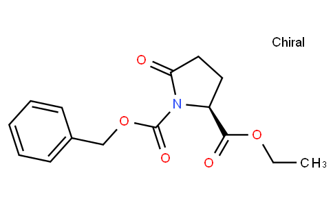 90103 - 1-O-benzyl 2-O-ethyl (2S)-5-oxopyrrolidine-1,2-dicarboxylate | CAS 270065-52-6