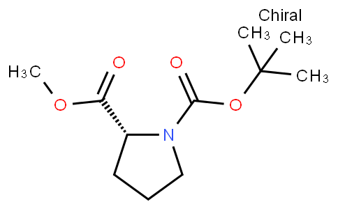 90101 - 1-O-tert-butyl 2-O-methyl (2R)-pyrrolidine-1,2-dicarboxylate | CAS 1190890-11-9