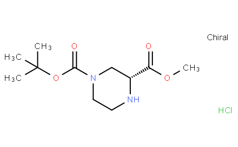 81819 - 1-O-tert-butyl 3-O-methyl (3R)-piperazine-1,3-dicarboxylate,hydrochloride | CAS 1251903-83-9