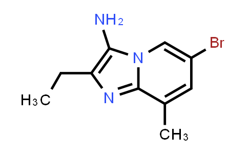 2062328 - 6-bromo-2-ethyl-8-methylimidazo[1,2-a]pyridin-3-amine | CAS 1549360-60-2