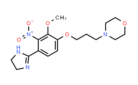 2062021 - 4-(3-(4-(4,5-dihydro-1H-imidazol-2-yl)-2-methoxy-3-nitrophenoxy)propyl)morpholine | CAS 1922200-81-4
