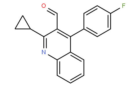 81309 - 2-Cyclopropyl-4-(4-fluorophenyl)quinoline-3-carbaldehyde | CAS 121660-37-5