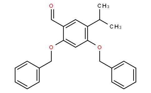 032504 - 2,4-bis(benzyloxy)-5-isopropylbenzaldehyde | CAS 959466-51-4