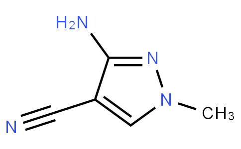 6111001 - 3-aMino-1-Methyl-1H-pyrazole-4-carbonitrile | CAS 21230-50-2