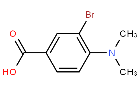 81008 - 3-bromo-4-(dimethylamino)benzoic acid | CAS 220844-83-7